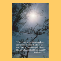 The Lord is my light posters