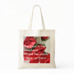 The Lord is My Shepherd Tote Bags