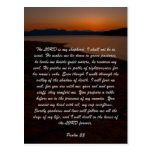 The LORD is my shepherd, I shall not be in want. Post Cards