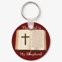 The LORD is my shepherd keychains
