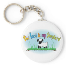 The Lord is my Shepherd keychain