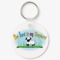 The Lord is my Shepherd keychain