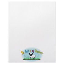 The Lord is my Shepherd letterhead paper