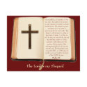 The LORD is my shepherd postcards