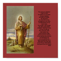 the lord is my shepherd poster posters by quiettime the lord is my shepherd poster posters