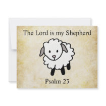 The LORD is my shepherd Psalm 23 Infant t-shirt- U invitations by samack The LORD is my shepherd Psalm 23 Infant t-shirt- U invitations