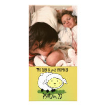 The LORD is my shepherd Psalm 23 Infant t-shirt- U Custom Photo Card
