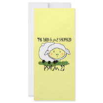The LORD is my shepherd Psalm 23 Infant t-shirt- U rack cards