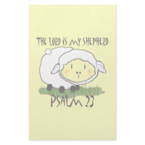 The LORD is my shepherd Psalm 23 Infant t-shirt- U stationery