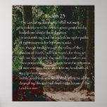 The Lord is my shepherd, Psalm 23 Posters