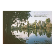 The Lord is my shepherd -- Variation D posters by cherylarogers The Lord is my shepherd -- Variation D posters