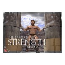 The Lord is My Strength posters
