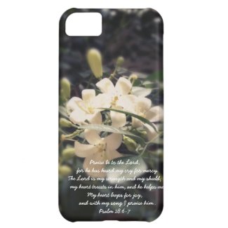 The Lord is my Strength & Shield - Jasmine iPhone iPhone 5C Cases