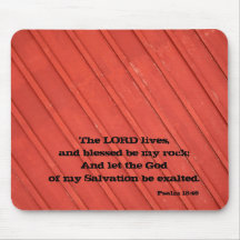 The LORD lives Mouse Pads