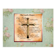 The Lord Prayer Post Card