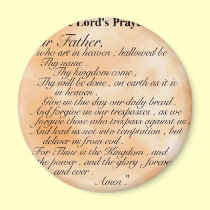 The Lord Prayer magnets
