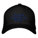 The Lord preserves the faithful. embroidered hats