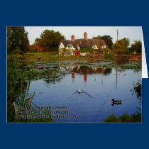 The Lord renews my strength greeting card cards