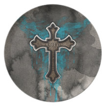 The Lord's Cross Dinner Plates
