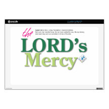 the LORDs mercy 17" Laptop Skin