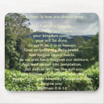 The Lord's Prayer Mousepad mousepads
