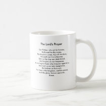 The Lord's Prayer mugs