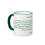 The Lords Prayer Our Father, who art in heaven,... mugs