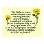 The Lords Prayer Postcard
