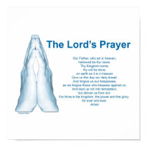 The Lords Prayer posters
