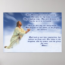 The Lord's Prayer Posters
