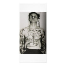 The Lord's Prayer (tattooed) Customized Rack Card
