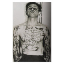 The Lord's Prayer (tattooed) Stationery Paper