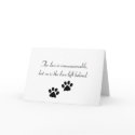The loss is immeasureable... Sympathy Card card