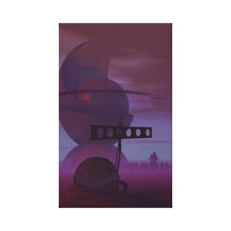 The Lost Robot Makers Stretched Canvas Prints