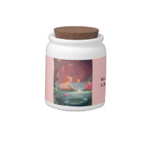 The Lotus Pond Fairy - Candy/Herb Jar candy jars