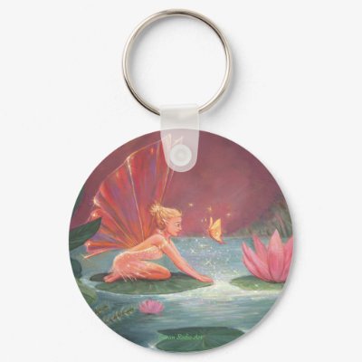 The Lotus Pond Fairy Keychain by SusanRodio