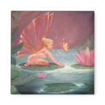 The Lotus Pond Fairy magnets
