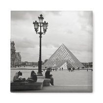 The Louvre Glass Pyramid magnets