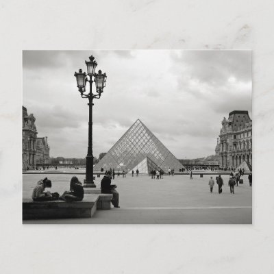 The Louvre Glass Pyramid Postcard