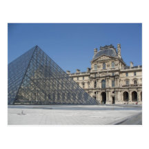The Louvre Museum Postcard
