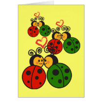 The love bugs card