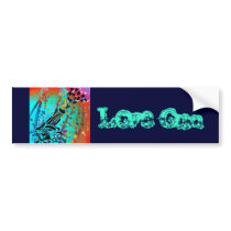 The Love Gun Remixed Bumper Stickers