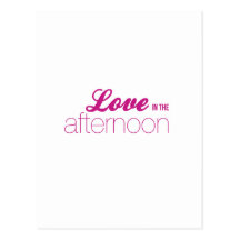 The love in the Afternoon (soap Opera line) Post Cards