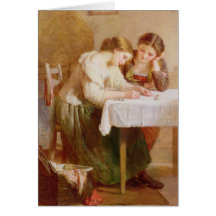 The Love Letter, 1871 Card