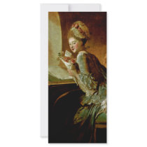 The Love Letter,  By Fragonard, Jean-Honoré (Best Rack Card