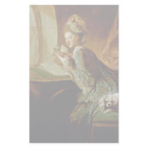 The Love Letter,  By Fragonard, Jean-Honoré (Best Stationery Paper