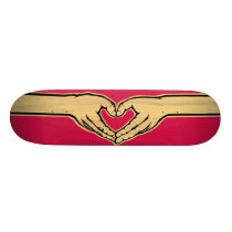 The Love Movement "Hearthands" skateboards