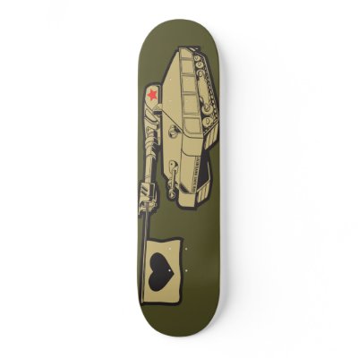 The Love Movement "Love Tank" Custom Skate Board by thelovemovement
