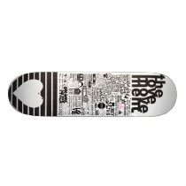 The Love Movement "Sayings" skateboards