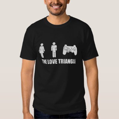 The Love Triangle T-shirts